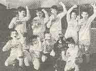Bontnewydd's young footballers celebrate victory