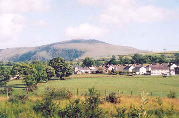 The village of Llanllyfni