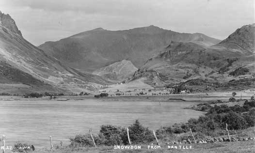 Yr Wyddfa o Nantlle