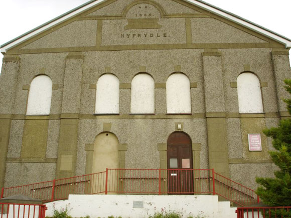Hyfrydle Chapel in the 1990s