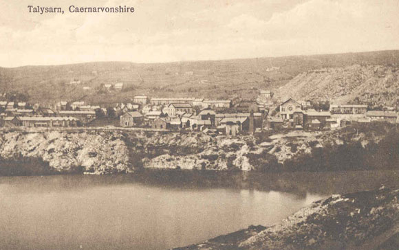 A postcard of Talysarn